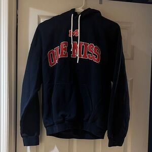 Ole Miss Gildan Navy Blue Ole Miss Sweater
